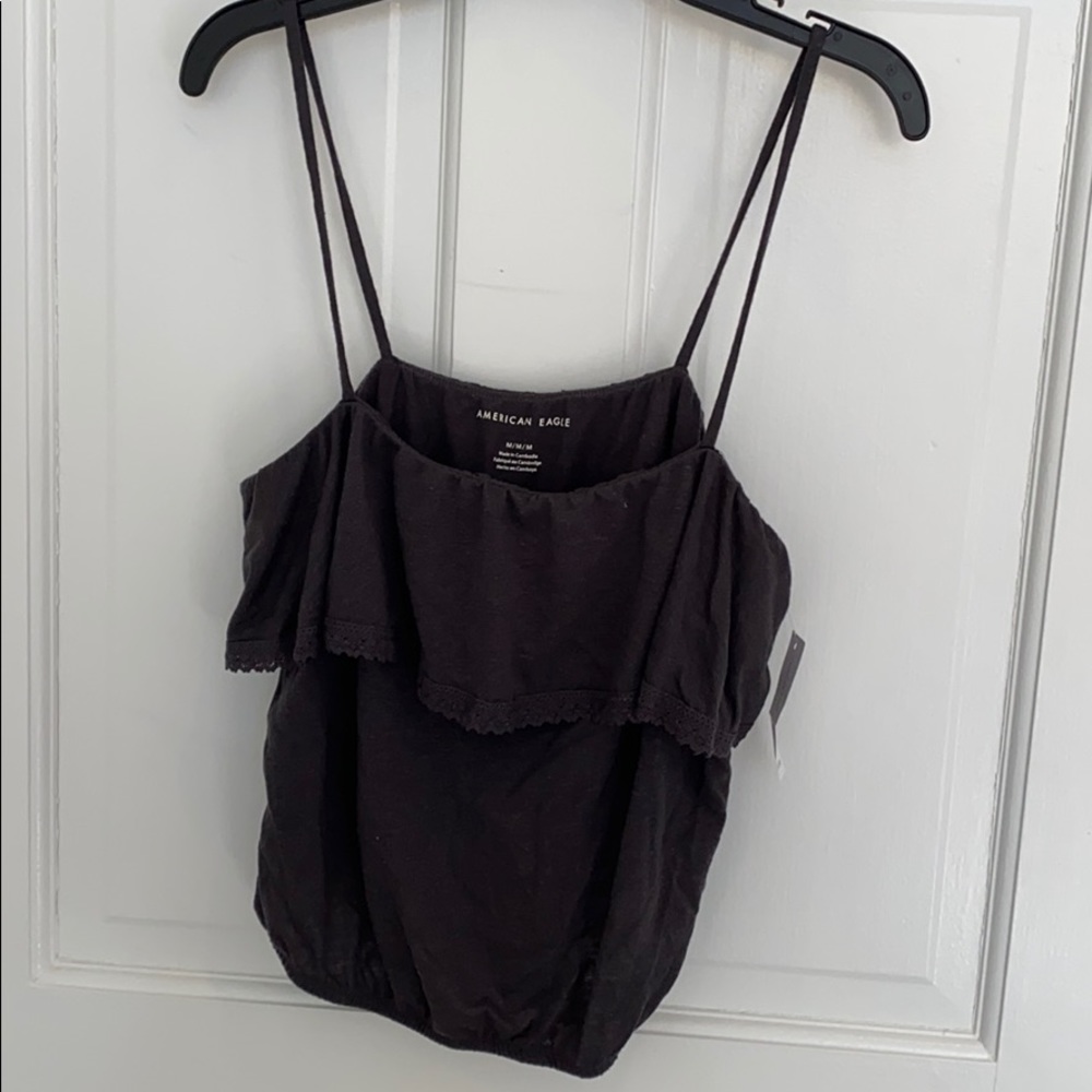 American eagle grey tank top